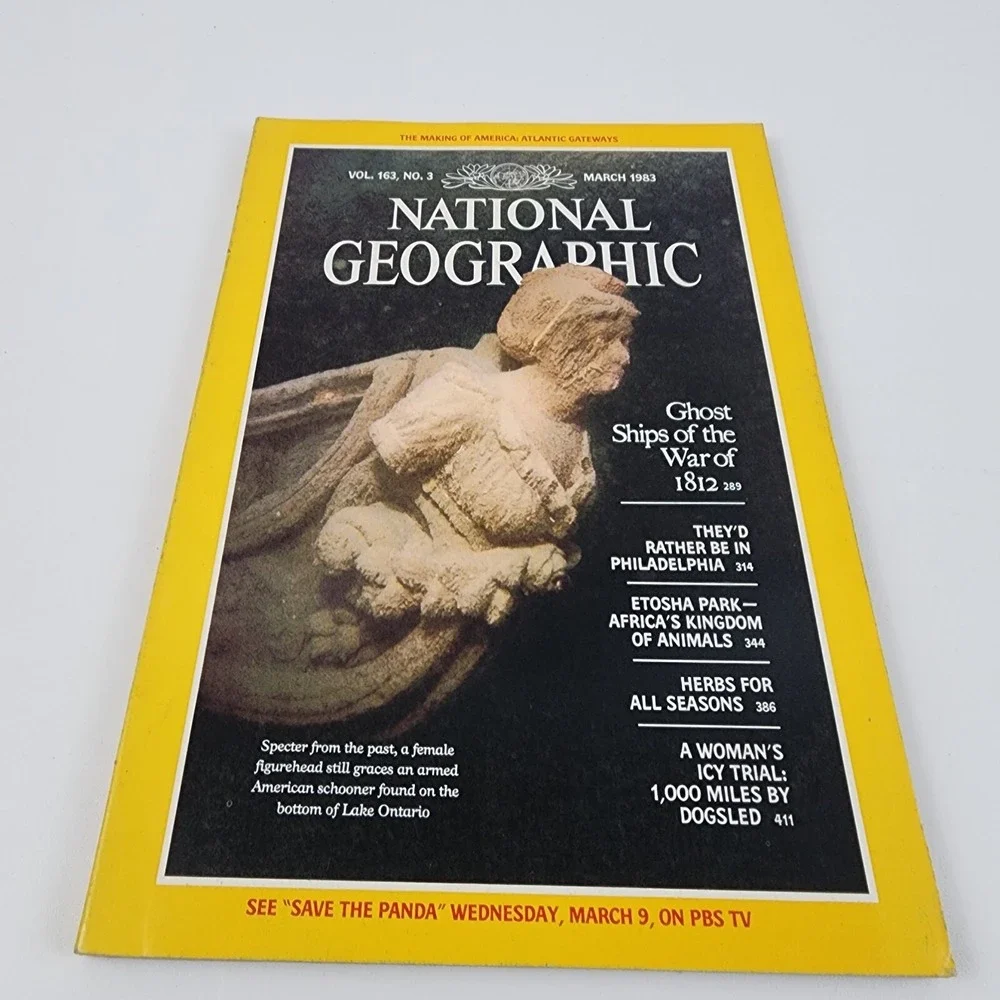 National Geographic Magazine March 1983 No Insert